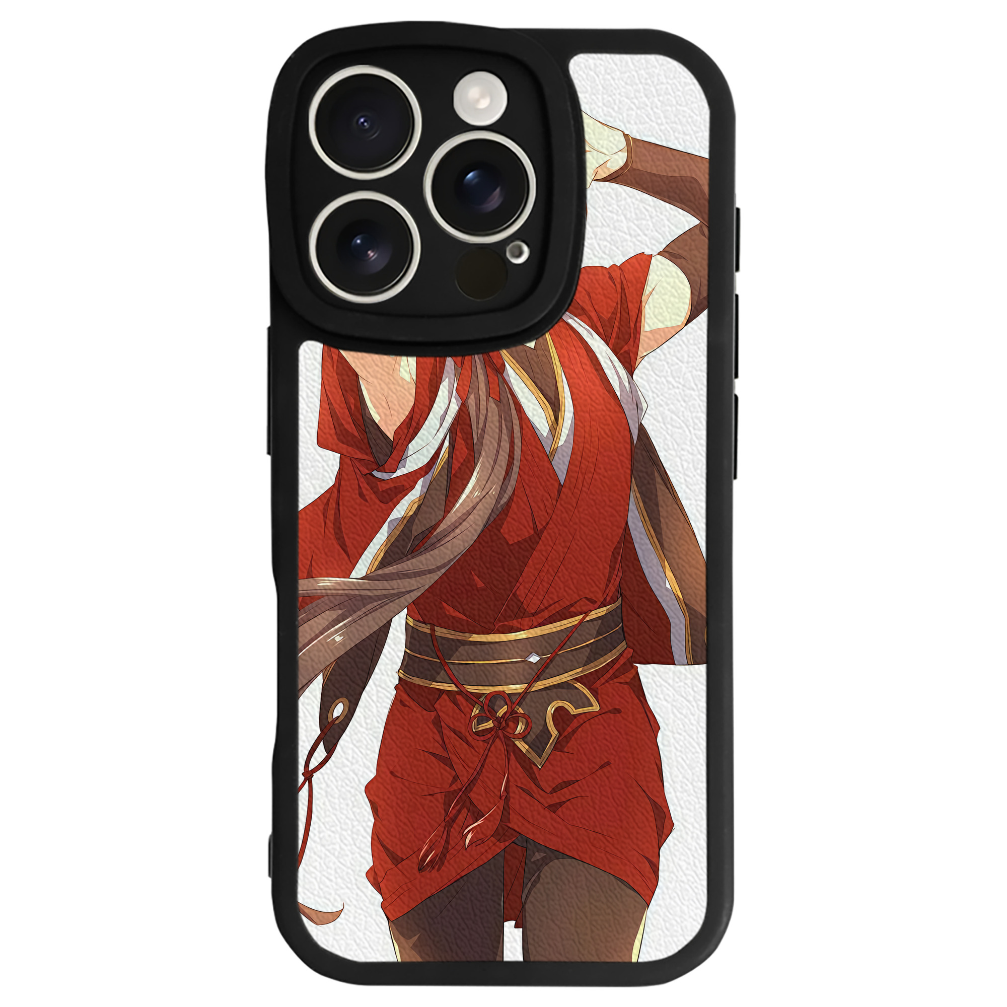 （画像用） 刀剣乱舞 Touken Ranbu 【iPhone 16シリーズ対応】シリコンスマホケース（レザー調） 材質：シリコン